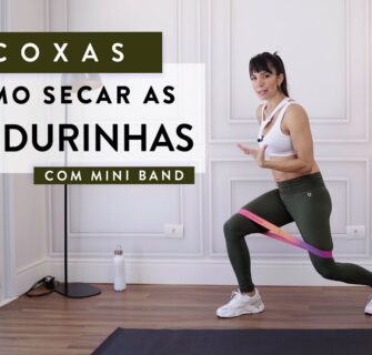 Cardio INTENSO para Secar as GORDURINHAS do Corpo e Interno de Coxa - Carol Borba