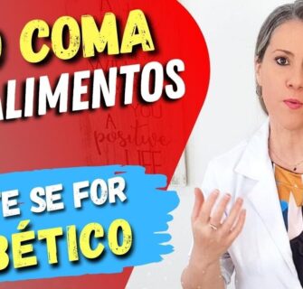 6 Piores ALIMENTOS para DIABÉTICOS Comerem à NOITE