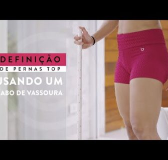 Treino fácil para definir as pernas-  Aprendendo o agachamento - Carol Borba