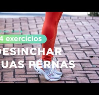 4 exercícios rápidos e fáceis que vão desinchar suas pernas - saúde e bem estar - Carol Borba