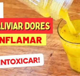 Só 1 de MANHÃ para ALIVIAR DORES, DESINFLAMAR E DESINTOXICAR - Suco Fácil, Gostoso e Poucas Calorias