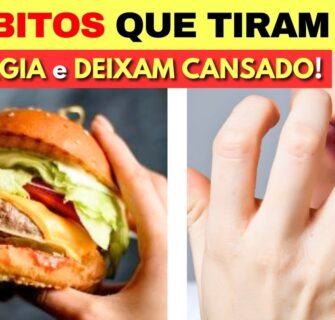 4 HÁBITOS que TIRAM SUA ENERGIA e DEIXAM CANSADO Sem Você Perceber!