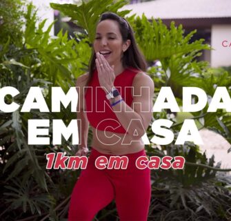 Caminhada em casa para emagrecer 🔥- Carol Borba