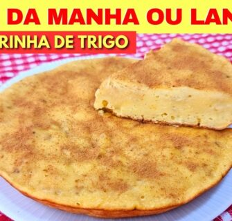 Delícia SEM TRIGO E AÇÚCAR de Frigideira! É Barato, Fácil e Rápido - Café da Manhã ou Lanche