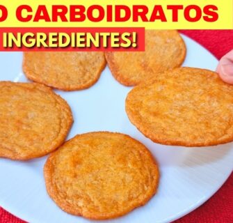 Quase ZERO CARBOIDRATOS! Delícia de 2 INGREDIENTES + Cobertura Incrível! Sem Farinha, Fácil e Rápido