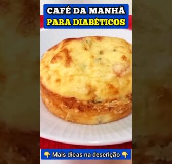 CAFÉ DA MANHÃ para DIABÉTICOS - Baixar o Açúcar no Sangue