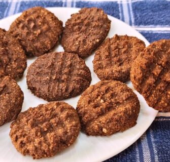 Só 3 INGREDIENTES! Biscoito SEM FARINHA, AÇÚCAR, LEITE e OVO - Menos Carboidratos e + Fibras