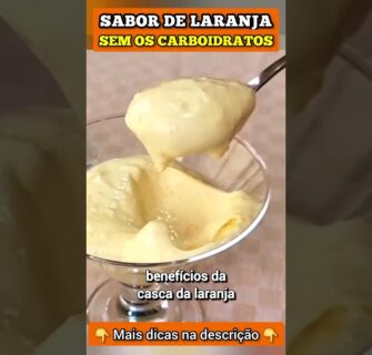 Sabor de Laranja SEM OS CARBOIDRATOS - Low Carb e Saudável