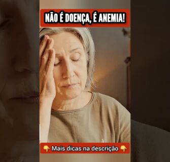 É SINTOMA DE ANEMIA, Não é Doença! Você está sentindo isso?