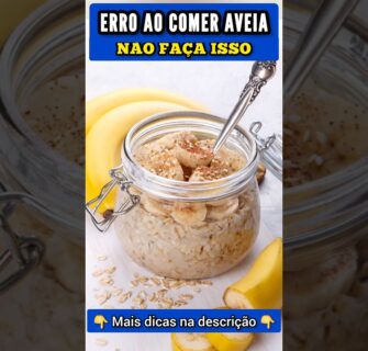 ERRO ao COMER AVEIA - Não Faça Isso!