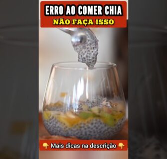 ERRO ao COMER CHIA - Não Faça Isso!