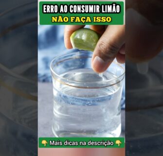 ERRO ao CONSUMIR LIMÃO - Não Faça Isso!