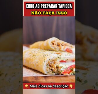 ERRO ao PREPARAR TAPIOCA - Não Faça Isso!