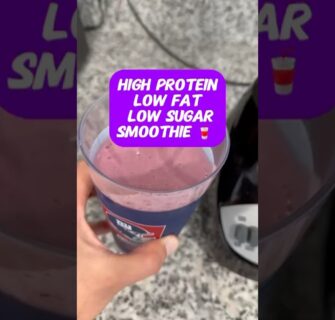 High Protein Smoothie Recipe  Receita de Vitamina com bastante Proteína