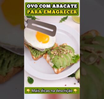 OVO com ABACATE para EMAGRECER