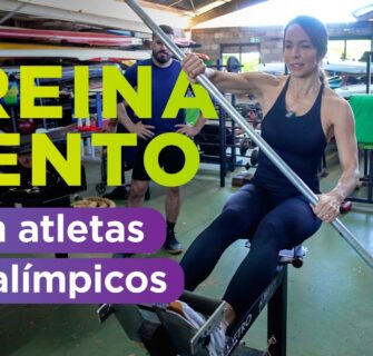 Treino com atletas Para Canoagem - Carol Borba