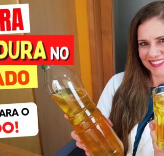 BEBIDA PARA O FÍGADO - CONTRA GORDURA e INFLAMAÇÃO, Fácil e Gostosa!