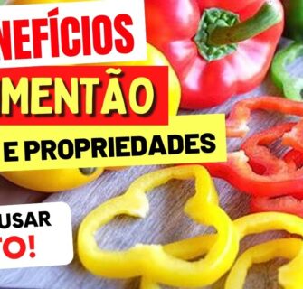 6 Benefícios do PIMENTÃO que TODOS DEVERIAM CONHECER! Como Usar, Tipos e Dicas