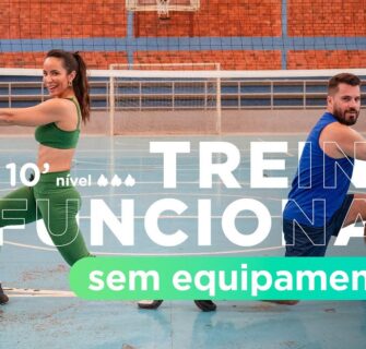 Treino funcional pra queimar calorias e entrar em forma em casa - Carol Borba