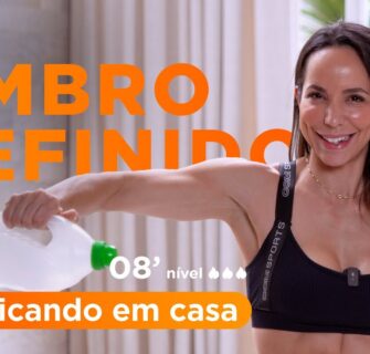 Treino potente para deixar seus ombros lindos - em casa ou na academia ✅