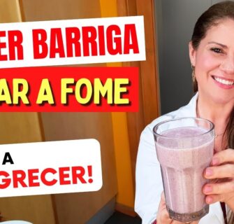 Vitamina para PERDER BARRIGA Rápido - Tira a Fome, ajuda a Emagrecer, Gostosa, Saudável e Low Carb