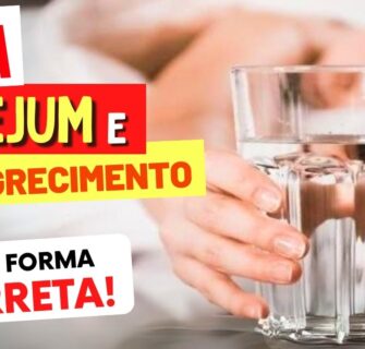 ÁGUA EM JEJUM para EMAGRECER - Veja ISSO! (Use Assim!)