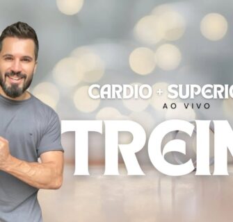 🔴Treino cardio para derreter gorudurinhas  e secar bracinho- ao vivo- em casa - Carol Borba