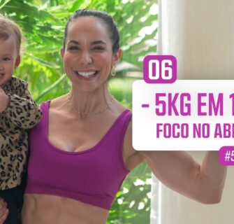 Como secar a barriga em casa - -5kg em um mês 🔥- Carol Borba