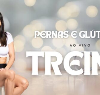 🔴Treinão para definir pernas e glúteos- ao vivo- Carol Borba