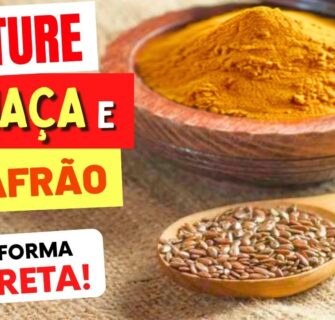 INCRÍVEL! Misture LINHAÇA com AÇAFRÃO e VEJA O QUE ACONTECE! (Use Assim)