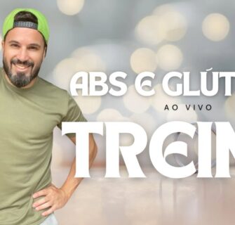 🔴 Treino para barriga sequinha e bumbum durinho em casa - ao vivo- Carol Borba