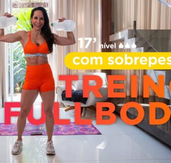 Treino completo em casa com garrafinhas de amaciante - Carol Borba ✅