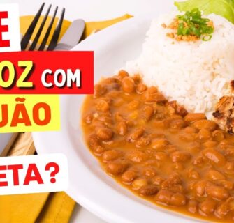 Pode ARROZ COM FEIJÃO na DIETA? Emagrece? Como Usar? Dicas e Cuidados