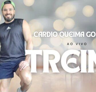 🔴Treino em casa para queimar muita gordura - ao vivo- Carol Borba