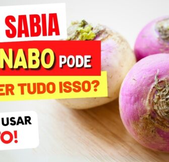 Você Não Imagina que 1 NABO Possa Fazer Tudo Isso! (Como Usar e Benefícios)