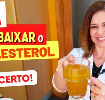 CHÁ para BAIXAR COLESTEROL RÁPIDO! Fácil e Gostoso (Como Usar CERTO!)