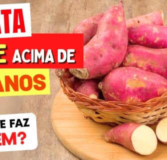 BATATA DOCE ACIMA DE 60 ANOS - Por Que FAZ TÃO BEM e Como Consumir (Benefícios e Dicas)