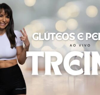 🔴 Treino para pernas e glúteos em casa - ao vivo- Carol Borba