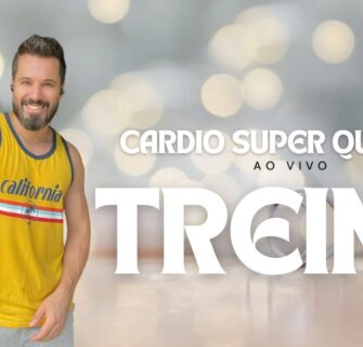 🔴CARDIO super queima- ao vivo- Carol Borba