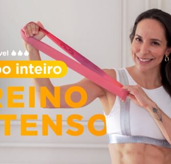 Treino de 20 minutos completo pra queimar muitas calorias - Carol Borba