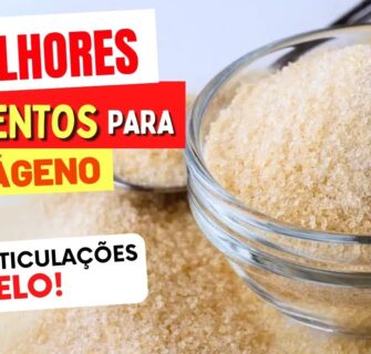 7 Melhores ALIMENTOS PARA COLÁGENO (Pele, Articulações e Cabelos) - Como Usar e Dicas