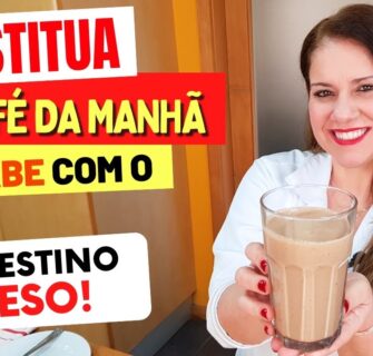 VITAMINA para INTESTINO PRESO e PERDER BARRIGA! Café da Manhã Fácil, Gostoso, + Fibras e Proteínas