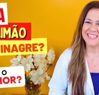 ÁGUA COM LIMÃO ou ÁGUA COM VINAGRE DE MAÇÃ - Qual é MELHOR? Como Tomar?