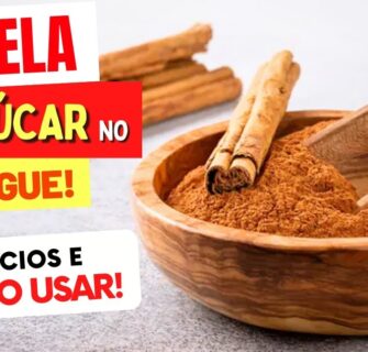 CANELA e AÇÚCAR NO SANGUE - Benefícios e Como Usar Certo!