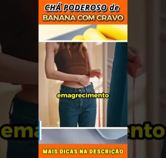 Chá de Banana com Cravo