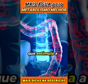 Mais Água para um Metabolismo melhor