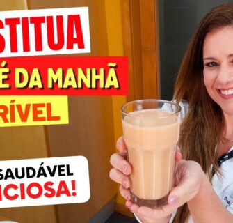 CAFÉ DA MANHÃ de 4 INGREDIENTES, ANTI-INFLAMATÓRIO, + FIBRAS E PROTEÍNAS (Fácil, Rápido e Saudável)