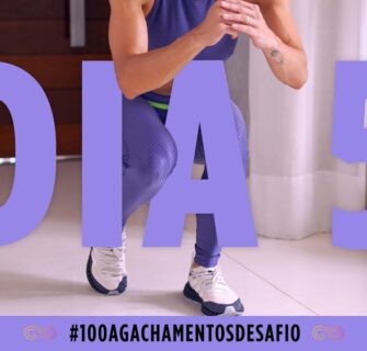 100 agachamentos por dia para endurecer as pernas , bumbum e acabar com celulite - Carol Borba