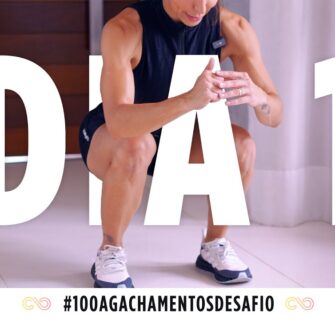 Desafio 100 agachamentos por dia! 🔥 Tonificar e endurecer as pernas em casa - Carol Borba
