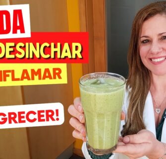 DESINCHAR, DESINFLAMAR e EMAGRECER! Suco Gostoso, Fácil, Barato, Saudável e Tira a Fome